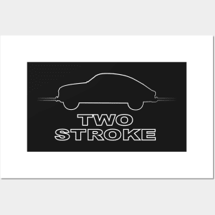 Two Stroke Posters and Art